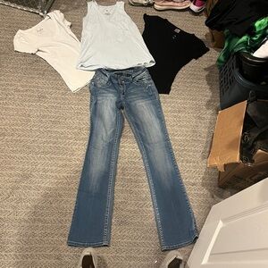 Gently used Wallflower jeans